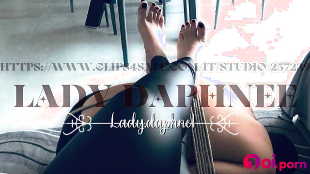Daphne makes you worship her stinky feet as a submissive slave - Lady Daphne’s fantasies