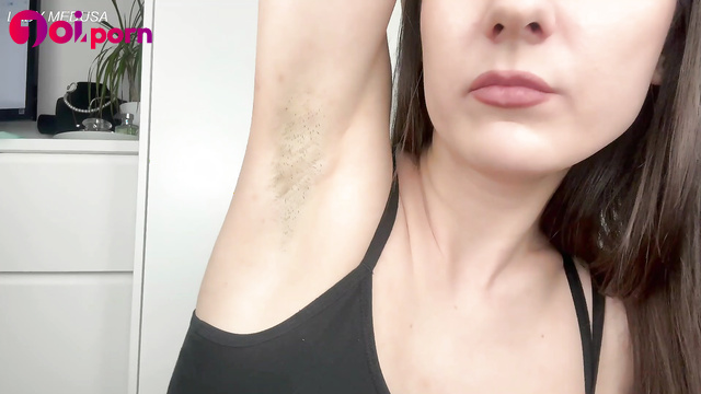 Count my armpit hairs and send tribute, findom humiliation - Lady Medusa