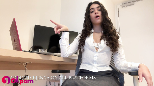 An unethical consultant blackmails you for money - AddictiveJenna