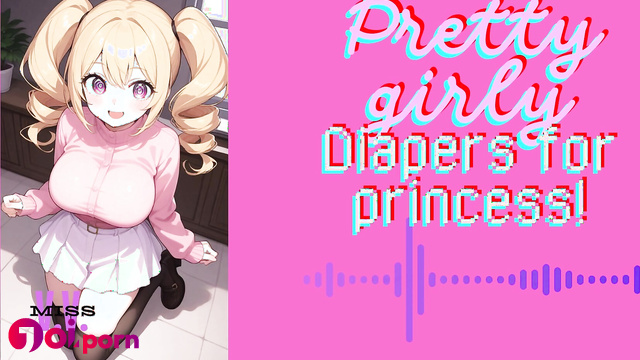 Pretty girly diapers audio, JOI for Sissy princess - Miss Vira Vocal