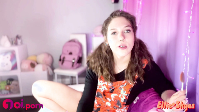 The fuckening with Ellie in spooky taboo roleplay - Ellie x Skyes