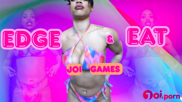 Black mistress makes you jerk off and eat cum - Goddess Aquaria