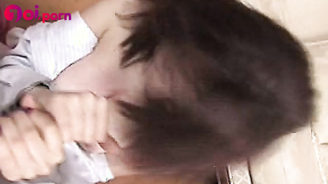 Short haired Samantha pleases you with handjob and footjob - POVCastingCouchGirls