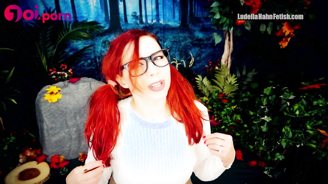 Huge redhead mistress excites you to cum - Ludella Hahns Fetish Adventures