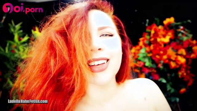 Huge redhead mistress excites you to cum - Ludella Hahns Fetish Adventures