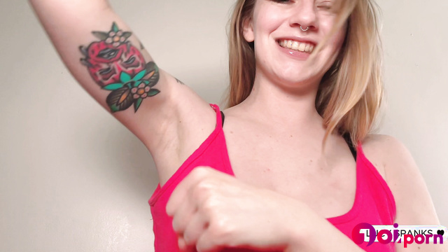 Sexy blonde Lucy makes you jerk off to her armpits - Stay Home and Stroke For Armpits