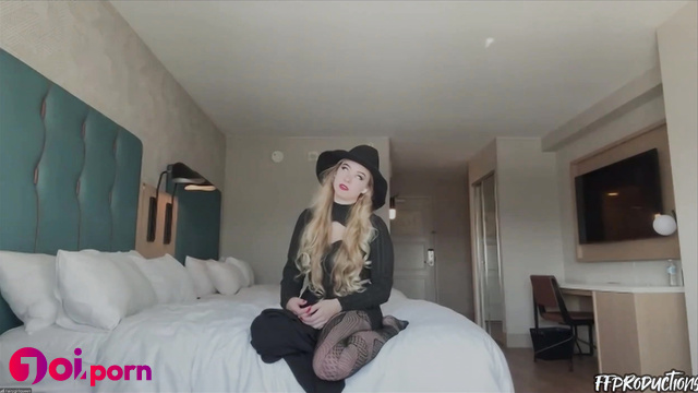 Cute blonde under hypnosis obeys commands - FF Productions