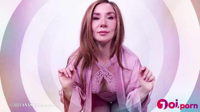 Mistress hypnotizes you with her sexy lingerie - Anastasia Lust