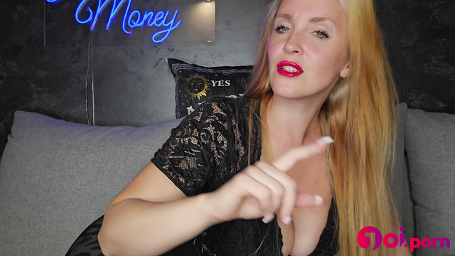 Redhead milf teases you with her sexy legs in pantyhose and humiliates you - YourGoddess