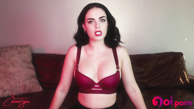 Sissy slave, clitty locked tight in humiliating chastity - Princess Camryn