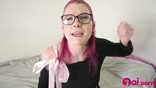 Girl controls your jerk off and makes you eat your own cum - Miss Ellie