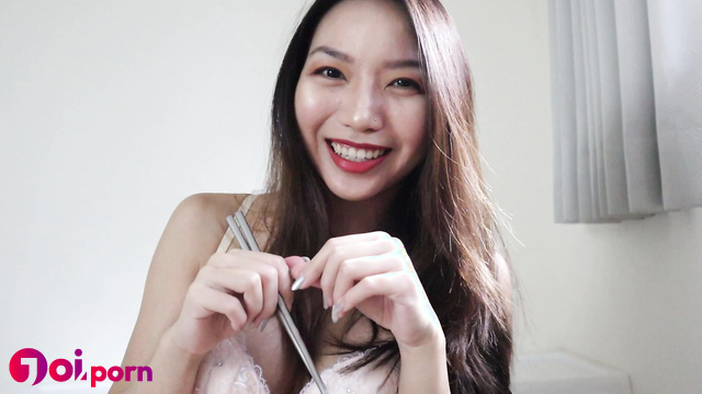Cute asian chick makes fun of your tiny penis - Princess Leni