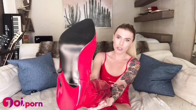 Kiss my boots loser with edging games and ruined orgasm - MissIvyDoll