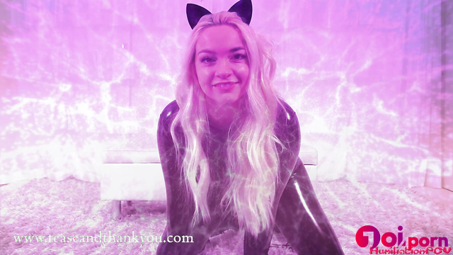 Blonde mesmerizes you and makes you jerk off - Mandy Marx