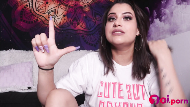 Girl humiliates you and your small dick and makes you jerk off - MilaaP