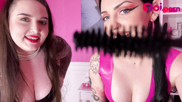 Mistresses make you an obedient sissy whore - Mistress Glamorous