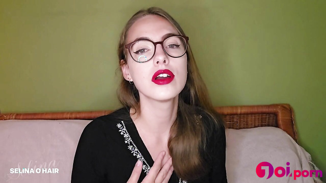 Follow her movements and swallow your cum, cei - Selina O Hair