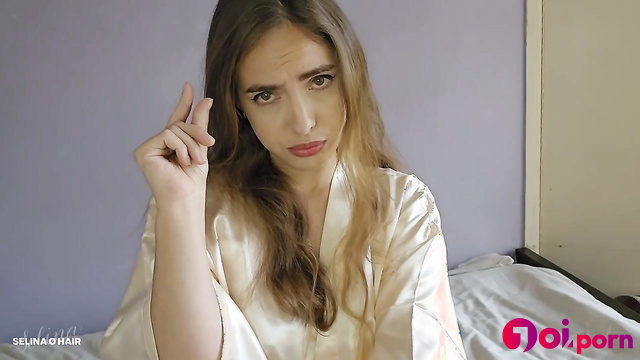 Your stepmother makes fun of your pathetic little penis - Selina O Hair