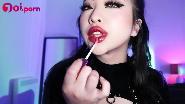 Asian mistress makes you jerk off your virgin cock but forbids you to cum - ClaudiaHon