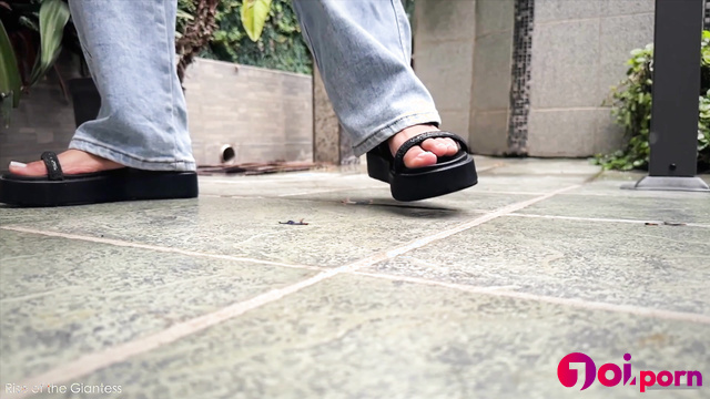 They are so tiny and useless for this beauty - Rise of the Giantess