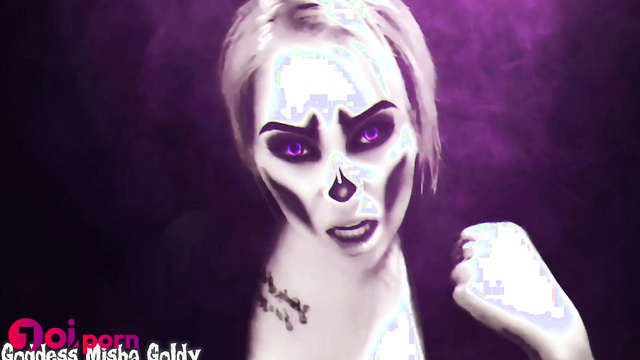 Her dark power will make your to jerk off, mind control JOI - The Goldy Rush