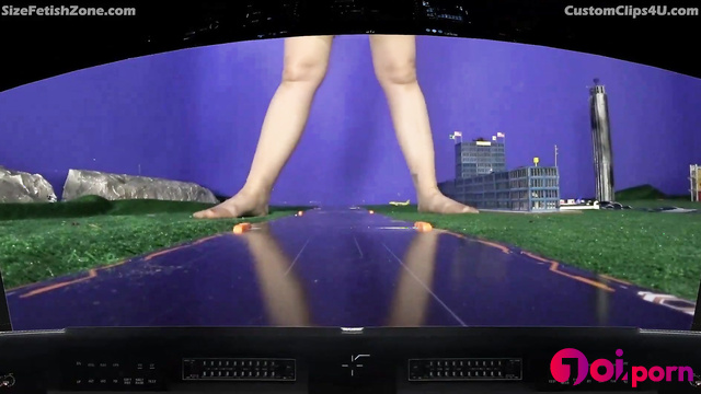 Carefully, she will crush this whole city (stupid giantess milf) - Miss Vivian