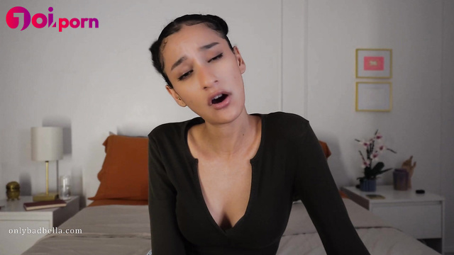 She wants her and her boyfriend to watch you eat cum, JOI - Bad Bella