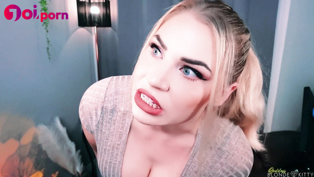 Shrinking your ego (sexy dirty talk) - Goddess Blonde Kitty