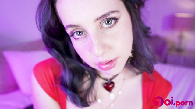 Sweet girl seduces you with her gaze and controls your orgasm - Princess Violette