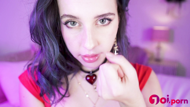 Sweet girl seduces you with her gaze and controls your orgasm - Princess Violette