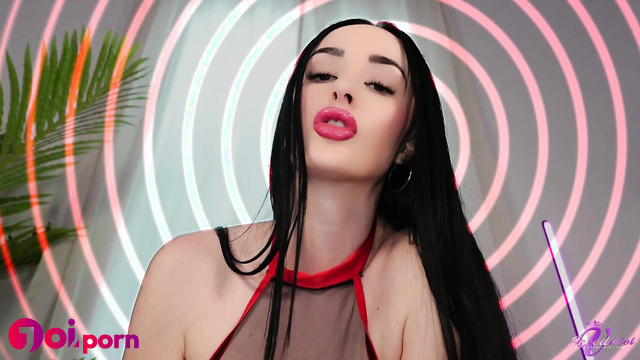 Busty mistress hypnotizes and excites you - Violet Voss