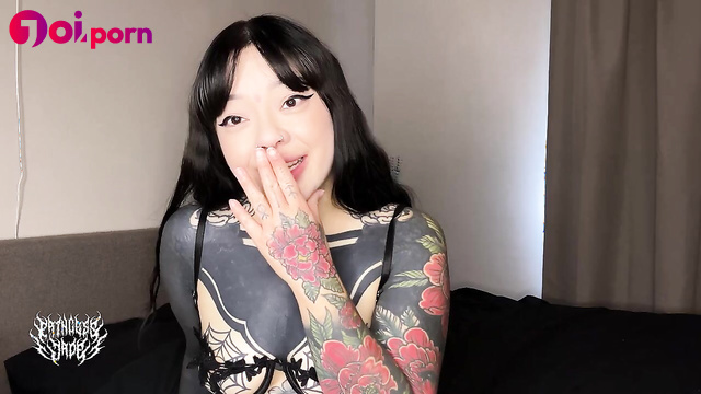Asian Mistress makes you jerk off and eat your cum - Princess Jade