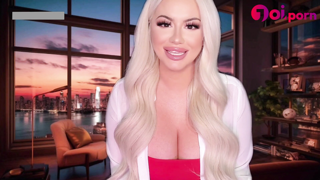 Blonde wants you to jump with her big boobs - Alissa Ryan