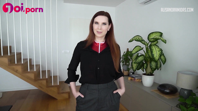 Slutty nurse wants you to touch her huge boobs - Alisandra Midas