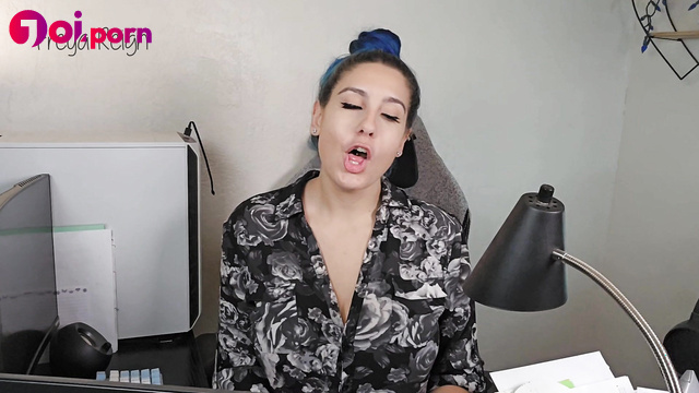 Humiliation from your angry boss, solo - Freya Reign