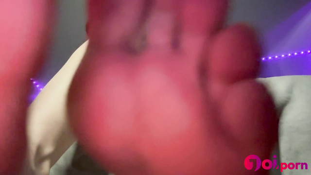 Femdom and sweet foot worship (home tape) - PrincessVenice