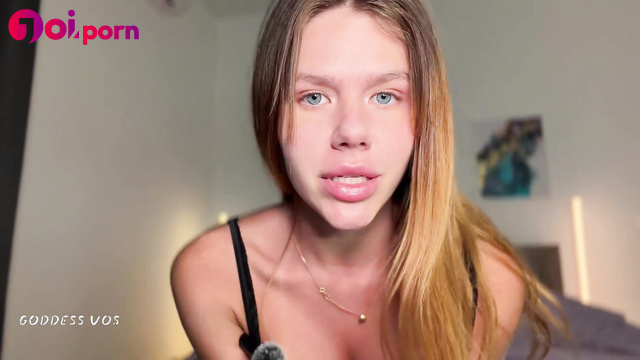Hot evening denial (extreme close-up) - Goddess Vos