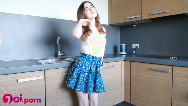 Stepbrother panty JOI (kitchen scene) - Lola Rae UK