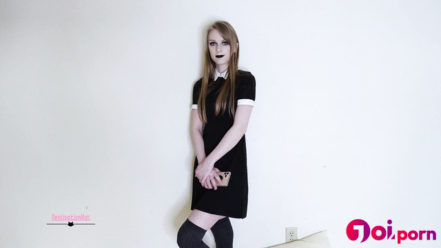 Gothic alt girl teases and seduces you - DestinationKat