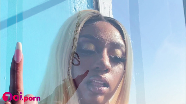 Ebony mistress humiliates you and teases you with her hot body - Temptress Blair