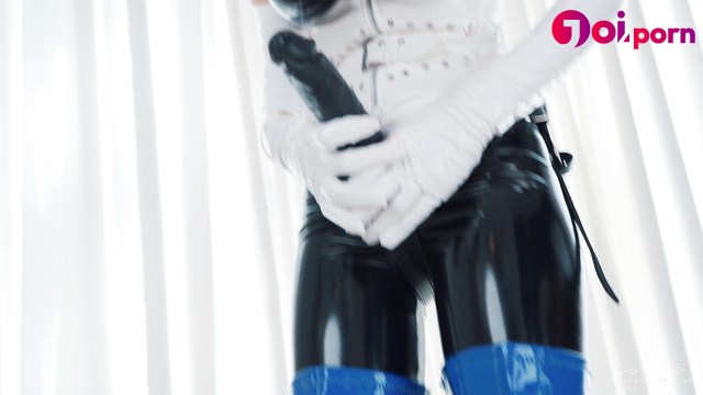 Her rubber cock will fuck all of your holes - Young Goddess Kim