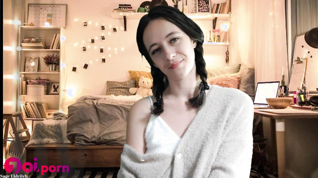 Cute brunette harshly humiliates your cock - Sage Eldritch