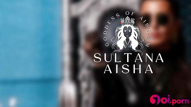 She knows exactly what a rubber dick needs - Goddess Sultana Aisha