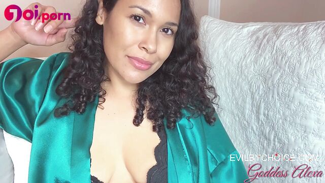 She likes to touch her tits and doesn't hide it - Goddess Alexa