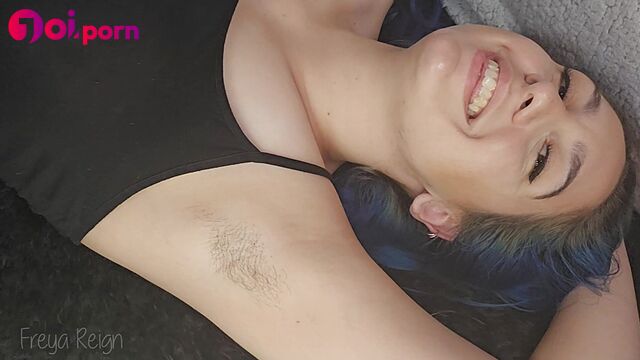 Hairy armpit funny joi, follow her desires - Freya Reign