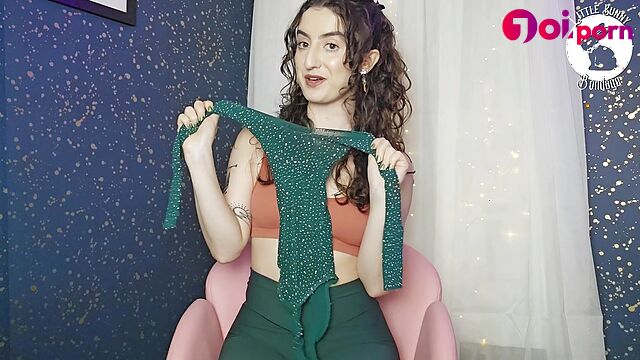 She will be happy to show you her outfits - LittleBunnyB