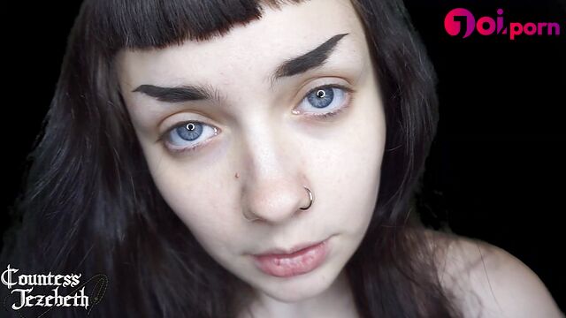 Cum your panties, stupid faggot - Countess Jezebeth