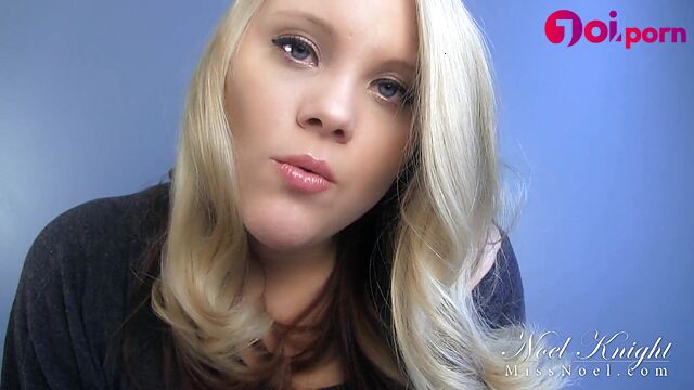 A funny task for her private slut, dirty talk joi - Mistress Noel Knight