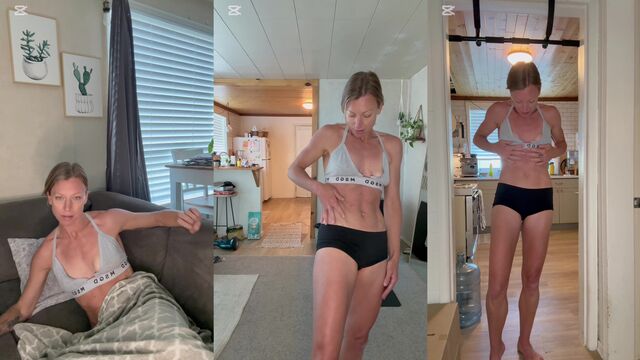 Babe's in great shape and she knows it - JodisLips