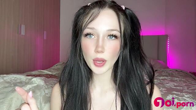Cute girl in tights teases with her sweet feet - Brattyprincesss
